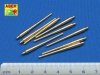 Aber 350L-05 Set of 9pcs 406mm long barrels for US ships for turrets without antiblast covers: North Carolina, Washington (1:350)